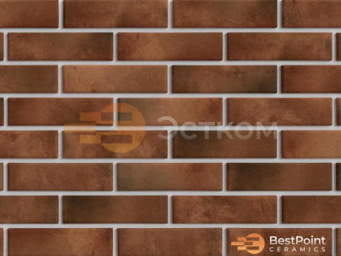 Термопанели на пенополистероле с клинкером BestPoint Retro Brick Chili  #BestPoint фото 2