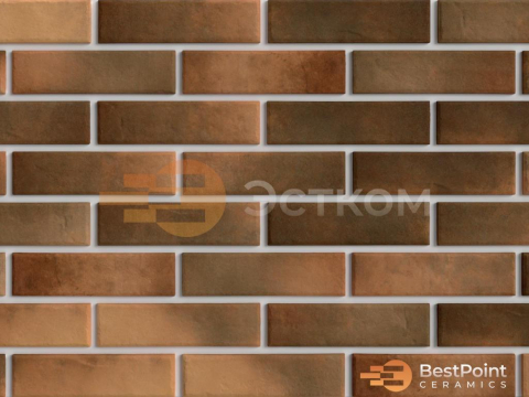 Термопанели на пенополистероле с клинкером Retro Brick Curry #BestPoint фото 2
