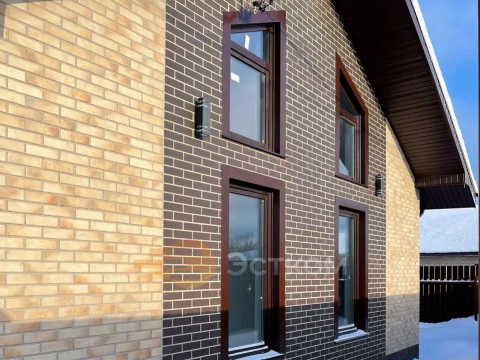 Термопанели на пенополистероле с клинкером Retro Brick Salt #BestPoint фото 3